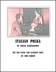 Italian Polka - flute and clarinet duet P.O.D. cover Thumbnail